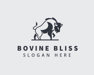 Wild Bison Livestock logo design