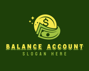 Money Accounting Currency logo design