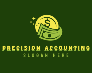 Money Accounting Currency logo design