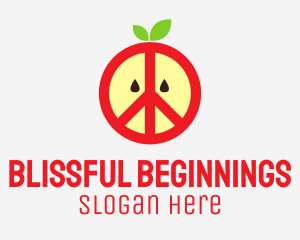 Apple Peace Sign logo