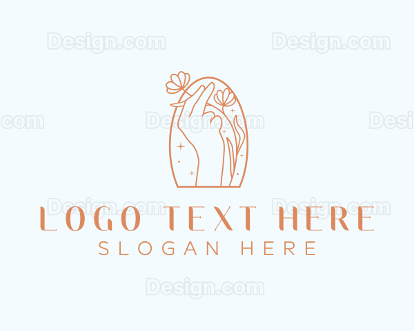 Natural Floral Beauty Logo