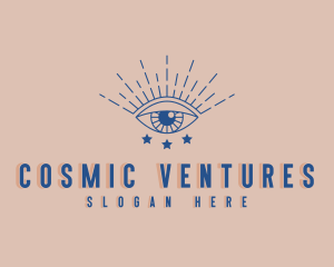 Spiritual Cosmic Eye logo design