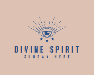 Spiritual Cosmic Eye logo