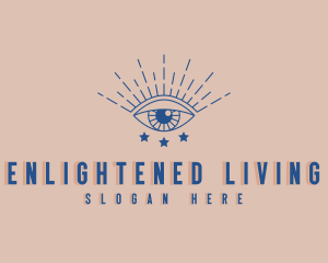 Spiritual Cosmic Eye logo