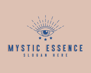 Spiritual Cosmic Eye logo design