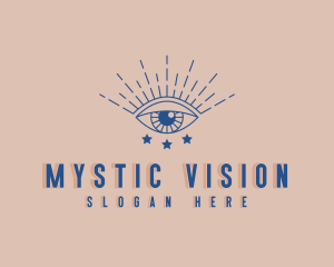 Spiritual Cosmic Eye logo