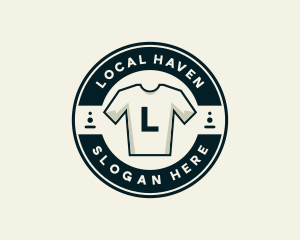 Laundry Clothing Tshirt logo design