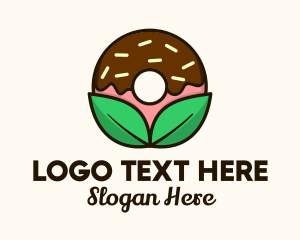Natural Chocolate Donut logo