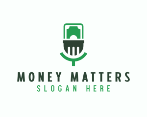 Money Radio Podcast logo design