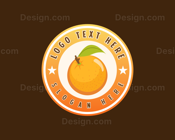 Citrus Orange Farm Logo