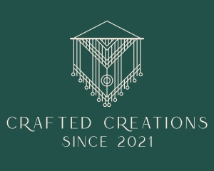 Elegant Macrame Decor  logo design