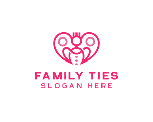 Family Planning Heart logo design