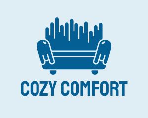 Blue Couch Sofa  logo