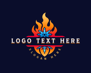 Fire Ice Heating logo