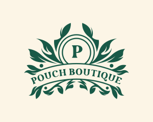 Stylish Floral Boutique logo design