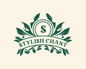 Stylish Floral Boutique logo design