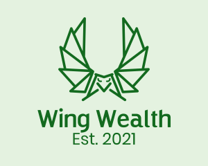 Wing Eagle Head logo design