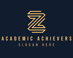 Premium Elegant Monoline Letter Z Logo