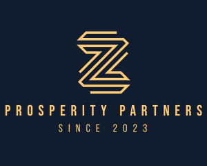 Premium Elegant Monoline Letter Z logo