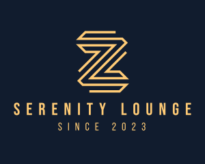 Premium Elegant Monoline Letter Z logo design