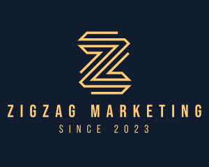 Premium Elegant Monoline Letter Z logo