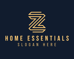 Elegant Monoline Letter Z logo design