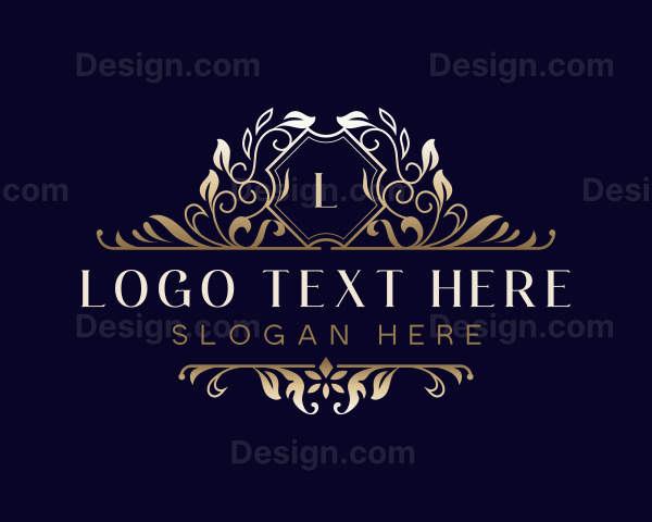 Luxury Botanical Boutique Logo