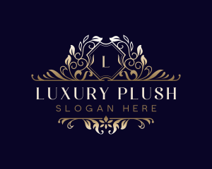 Luxury Botanical Boutique logo design