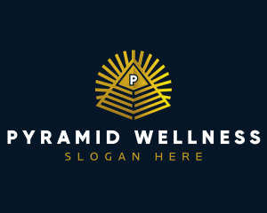 Pyramid Triangle Company logo design