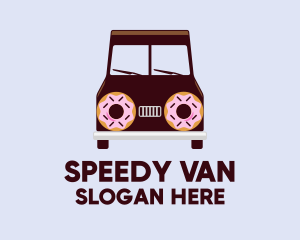 Doughnut Van Delivery logo