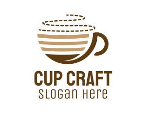 Hot Coffee Cup logo