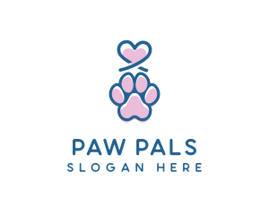 Heart Paw Pet logo