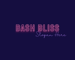 Neon Party Business logo