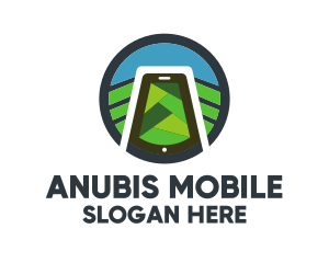 Nature Scenery Mobile logo design