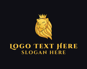 Feline Lion King logo