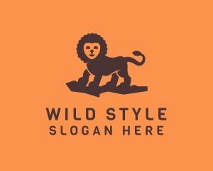 Wild Lion Safari logo design