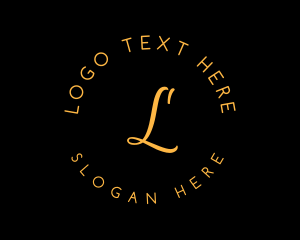 Luxurious Boutique Lettermark logo