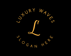 Luxurious Boutique Brand logo design