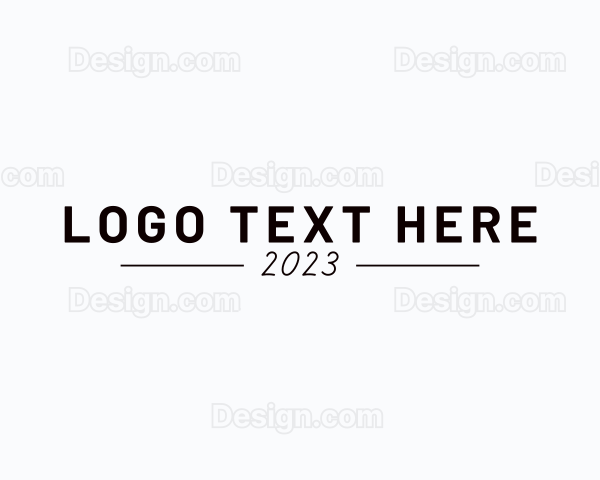 Simple Minimalist Business Logo