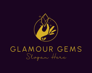 Cosmic Precious Stone logo design