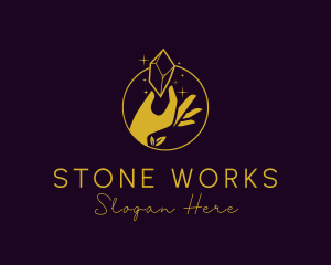 Cosmic Precious Stone logo design