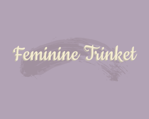 Classy Feminine Script logo design