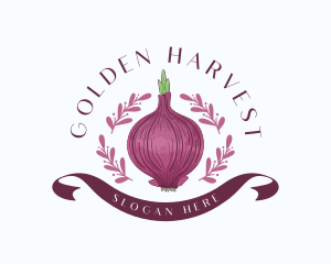 Natural Onion Spice logo design