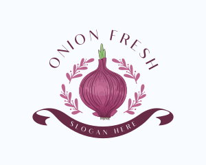 Natural Onion Spice logo design