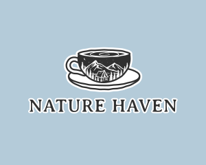 Outdoor Mountain Campsite Cafe  logo