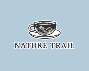 Outdoor Mountain Campsite Cafe  logo