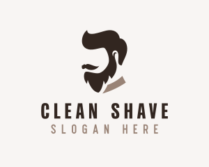 Male Hair Grooming logo design