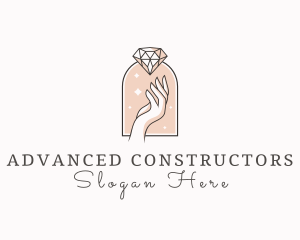 Feminine Gemstone Accessories logo design