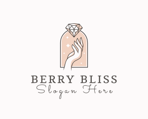 Feminine Gemstone Accessories logo design