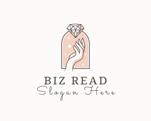 Feminine Gemstone Accessories logo design